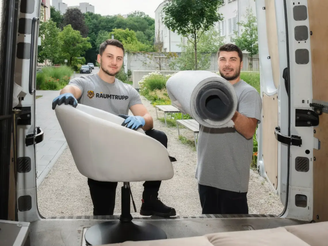 RÄUMTRUPP Maskottchen